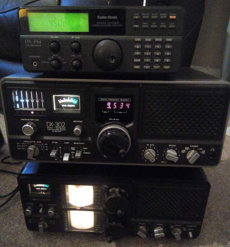 Realistic DX-394, DX-302 and DX-200, Classic receivers 